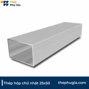 Thép hộp chữ nhật 25x50