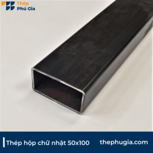 Thép hộp chữ nhật 50x100